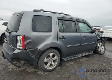 2013 Honda Pilot Exln from USA, damaged, VIN 5FNYF4H73DB061022